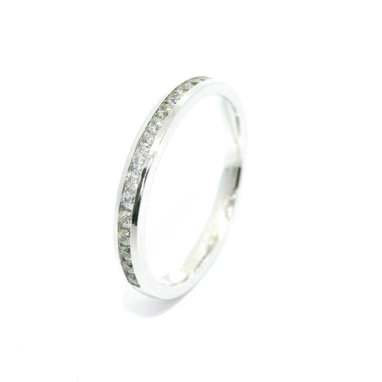 Dámský snubní prsten s kameny ETH-L 0,015