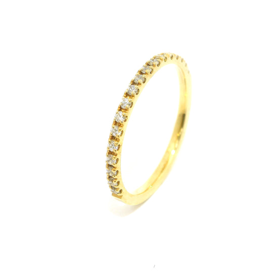 Dámský snubní prsten s kameny ETH 0,01