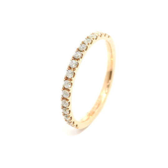 Dámský snubní prsten s kameny ETH 0,015