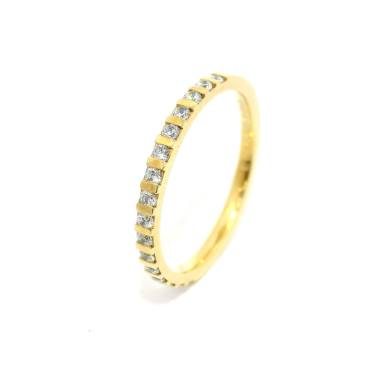 Dámský snubní prsten s kameny ETH-BAR 0,015