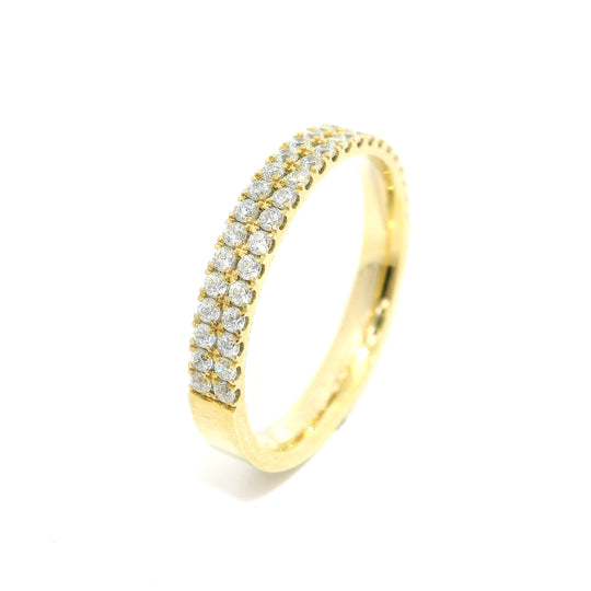 Dámský snubní prsten s kameny ETH-D 0,01