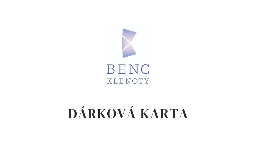 Dárková karta Benc Klenoty