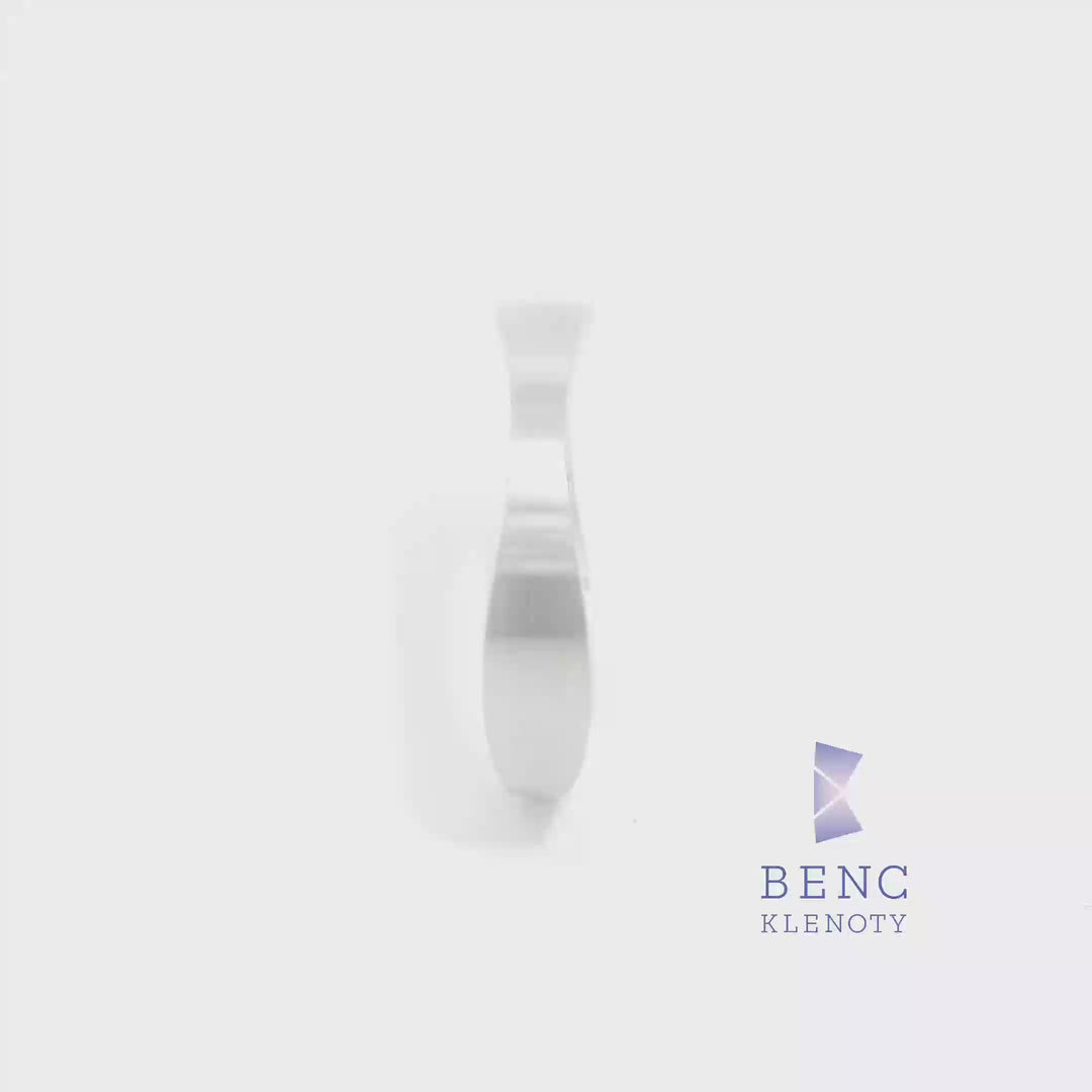 Pánský snubní prsten ze zlata 14K | Nadčasový design | A795-P