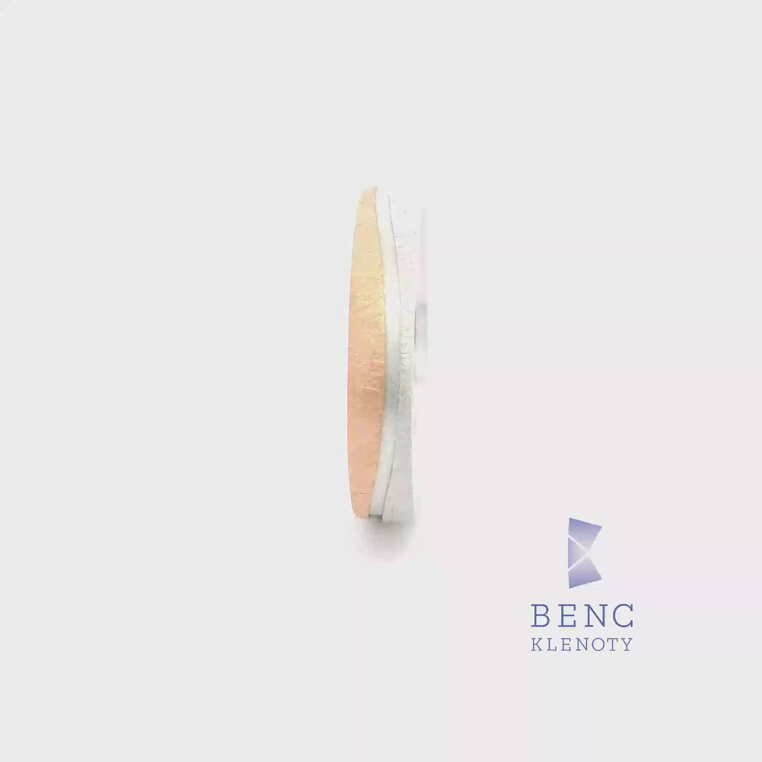 Pánský snubní prsten ze zlata 14K | Nadčasový design | L136-P