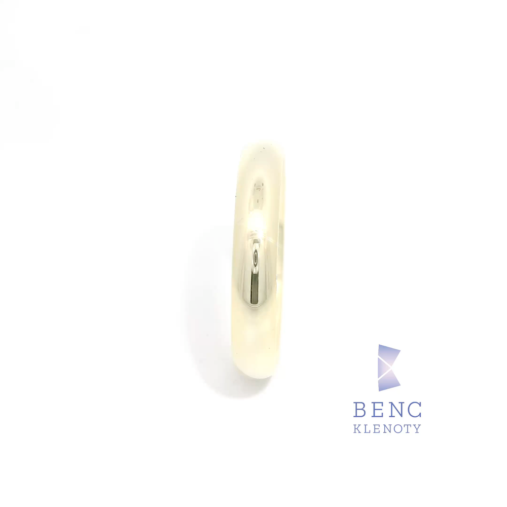 Pánský snubní prsten ze zlata 14K | Nadčasový design | R447-P
